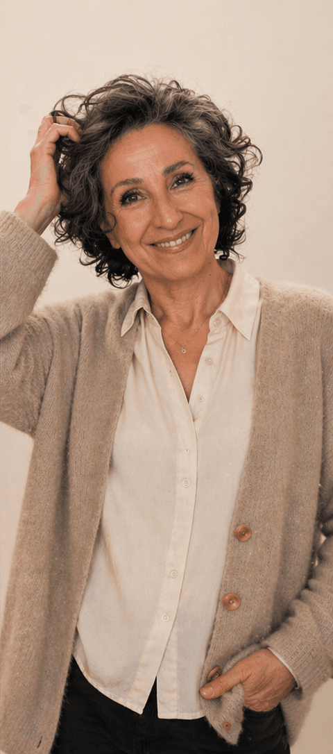 Ritratto di Anna per la pagina Chi siamo di Florimar.