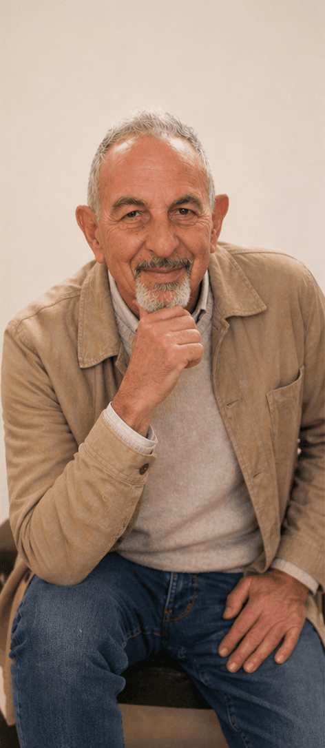 Ritratto di Luigino per la pagina Chi siamo di Florimar.